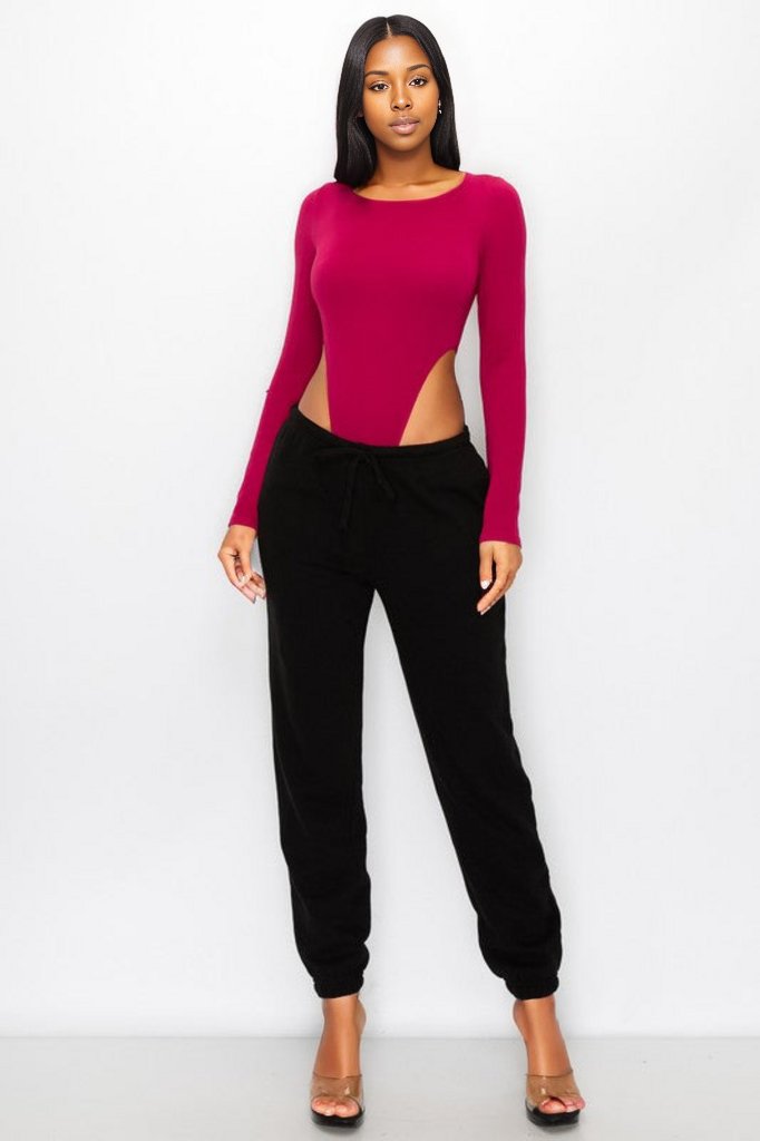 Carrie Super high cut long sleeve bodysuit – LucyLilyBeauty